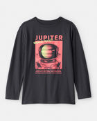 Boys Planet Long-Sleeve Graphic Tee - Black, image 1 of 3 slides