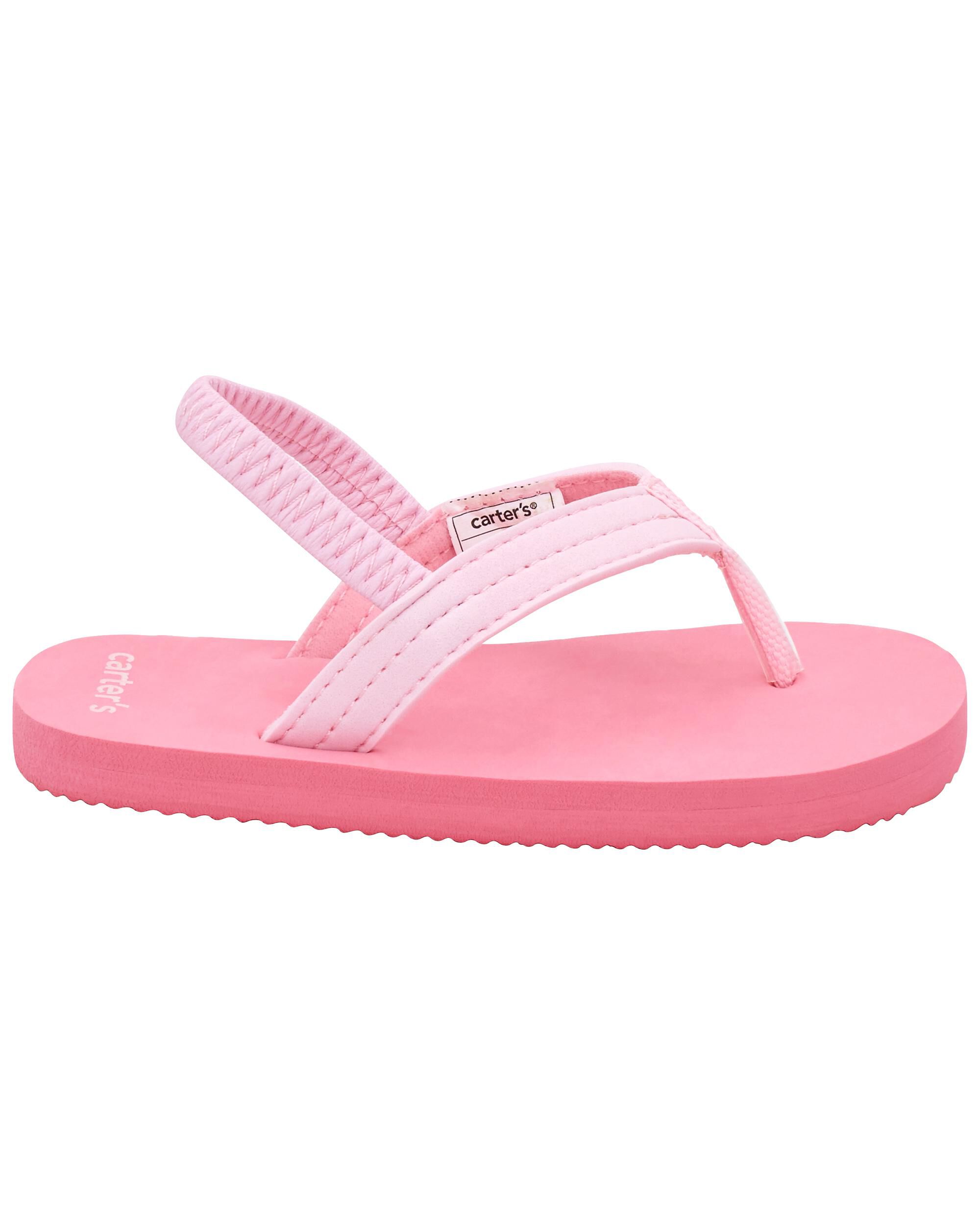 Carters girls shop flip flops