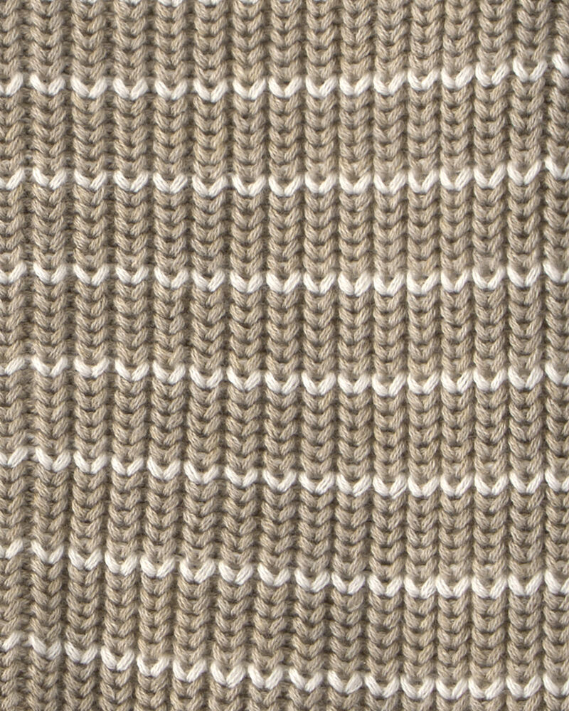 Baby Organic Cotton Sweater Knit Jumpsuit, image 3 of 4 slides