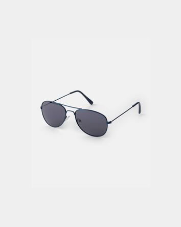 Boys Wire Sunglasses - Blue, 