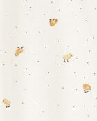 Baby 2-Pack Striped Duck Print 2-Way Zip Cotton Sleeper Pyjamas, image 3 of 4 slides