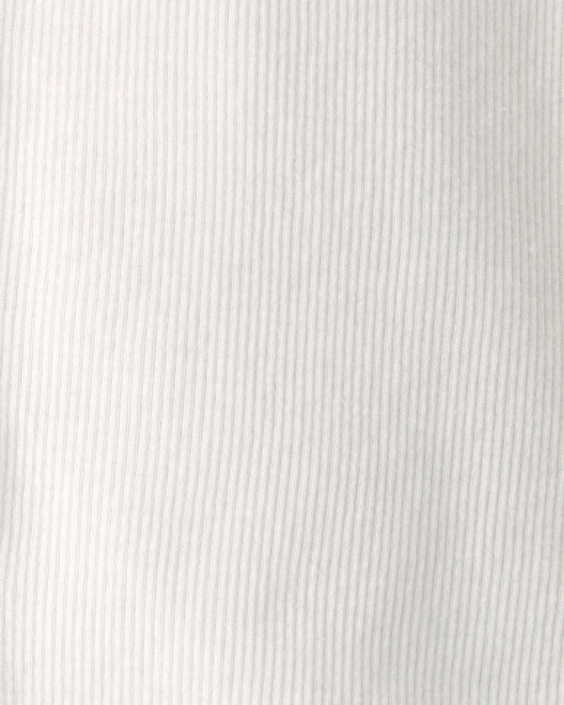 Filles - Ensemble 2 pi&egrave;ces haut sans manches et jupe-short &agrave; fleurs - Vert/Ivoire, image 3 sur 4 diapositives