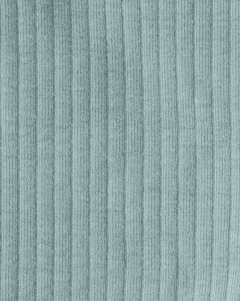 Baby Girl Cotton Flare Active Pants - Green, image 3 of 4 slides