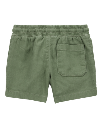 Toddler Pull-On Cotton Shorts, 