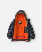 Boys  2 Piece Snowsuit - Grey, image 4 of 13 slides
