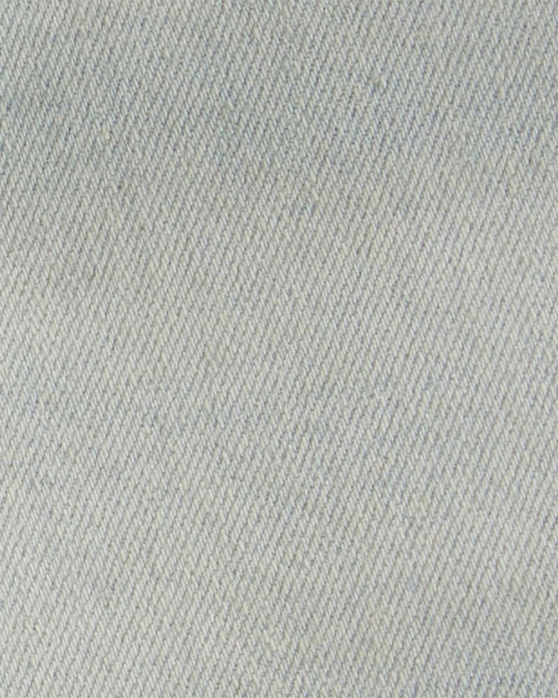 Kid Pull-On Denim Short - Light Blue Wash, image 3 of 5 slides