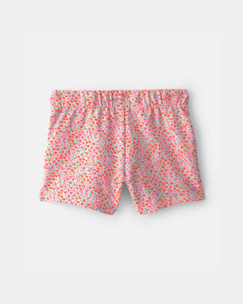 Toddler Girl Floral French Terry Shorts, 
