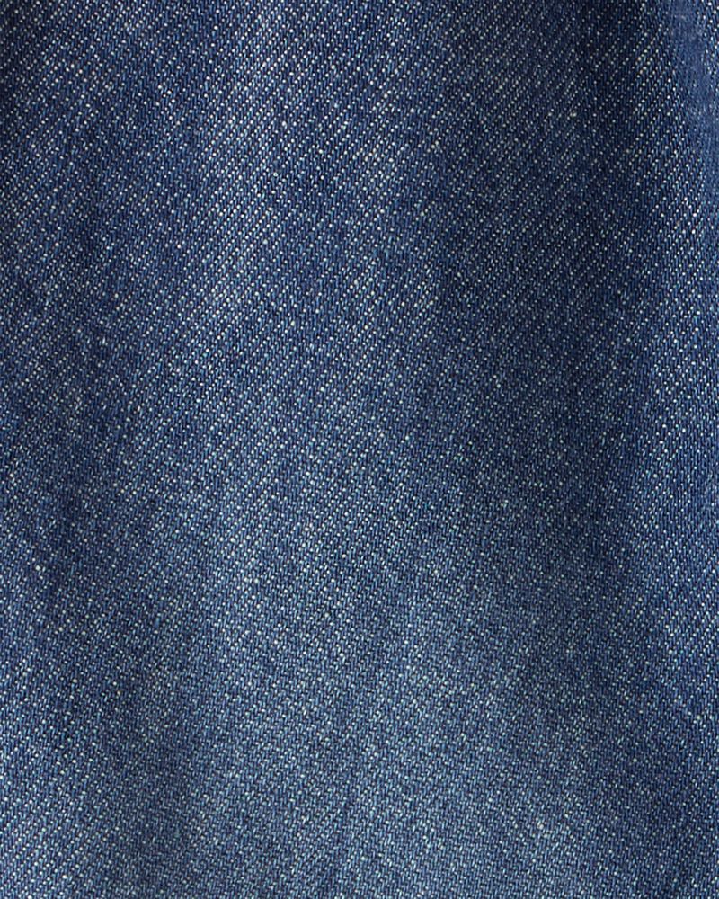 Baby Boy Wide-Leg Carpenter Denim Jeans - Medium Wash, image 3 of 4 slides