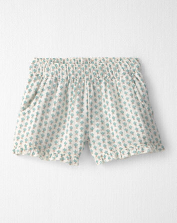 Toddler Girl 2-Piece Organic Cotton Gauze in Floral, 