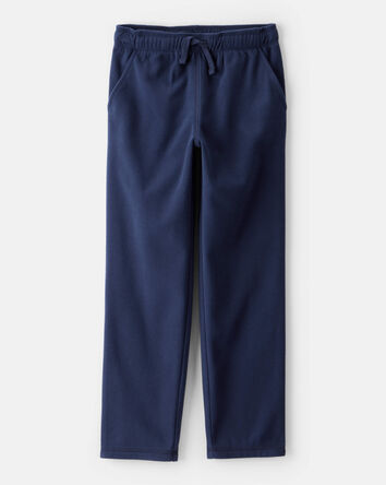 Garçons - Pantalons de jogging en polaire - Marine, 