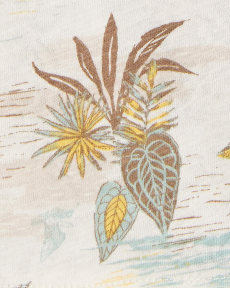 Kid Palm Tree Button-Down Shirt, image 2 of 3 slides