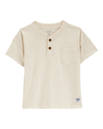 Toddler Pocket Henley Tee, 