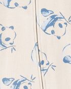 Baby Panda 2-Piece Sleeper Pyjamas and Cap Set, image 3 of 5 slides