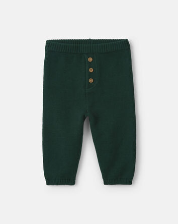 Baby Boy 2-Piece Gingerbread Long-Sleeve Top & Pant Set - Green, 