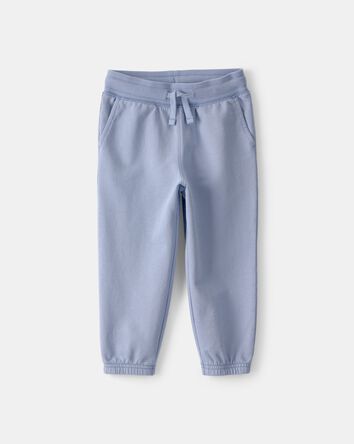 Tout-petit - Pantalon de jogging en tricot avec cordon de serrage - Bleu, 