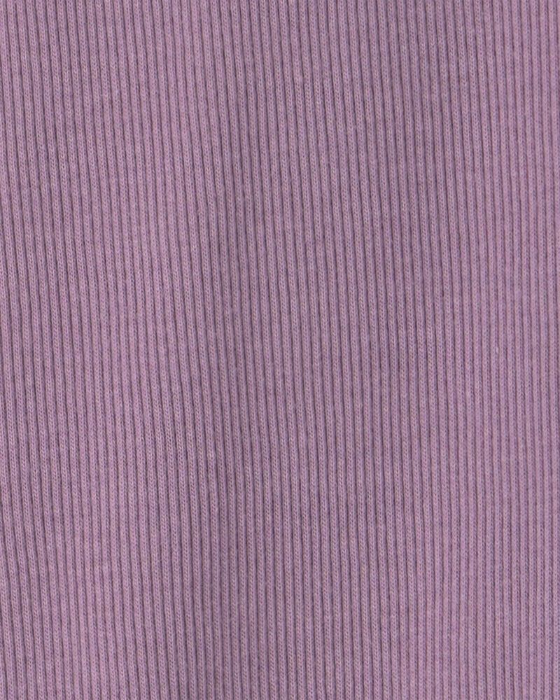 Baby Girl 2-Pack Floral Pull-On Pants - Purple, image 4 of 5 slides