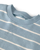 Toddler 2-Piece Organic Cotton Striped Set, image 3 of 5 slides