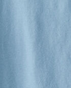 Girls Long-Sleeve Top - Blue, image 2 of 3 slides