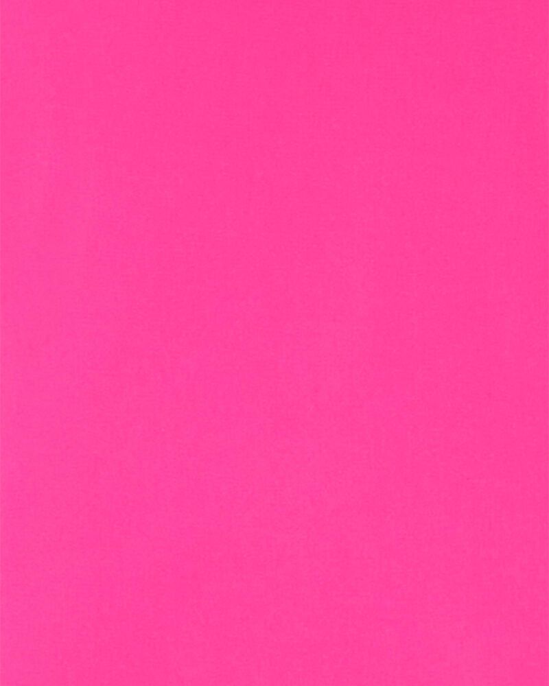 Kid Fuchsia Fleece-Lined Lightweight Jacket, image 3 of 3 slides