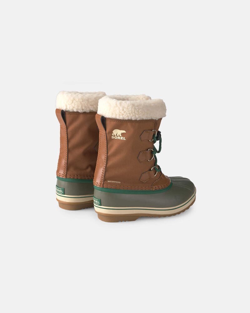 Boys SOREL Yoot Pac&trade; Winter Snow Boot - Tan, image 2 of 3 slides