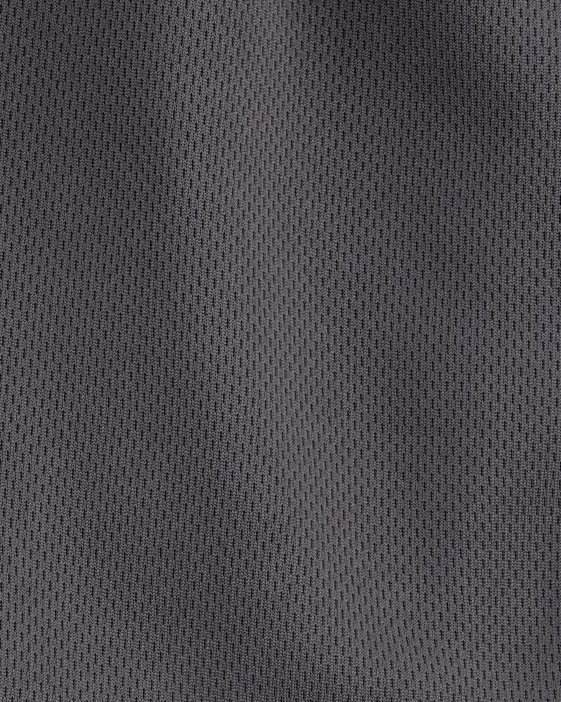 Toddler Boy Active Mesh Shorts - Grey, image 5 of 6 slides