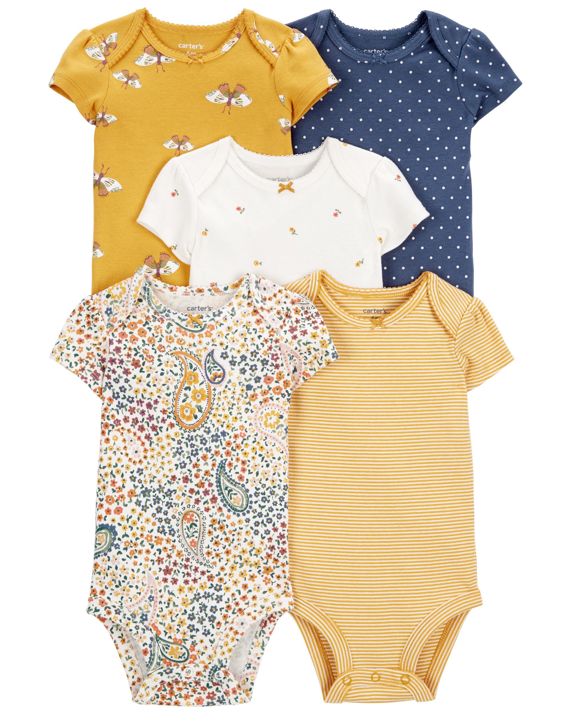 Carter's solid onesies on sale