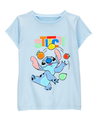 Toddler Disney© Lilo & Stitch Short-Sleeve Graphic Tee - Blue, image 1 of 2 slides