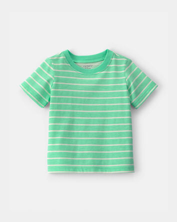 B&eacute;b&eacute; - T-shirt &agrave; rayures - Vert, 