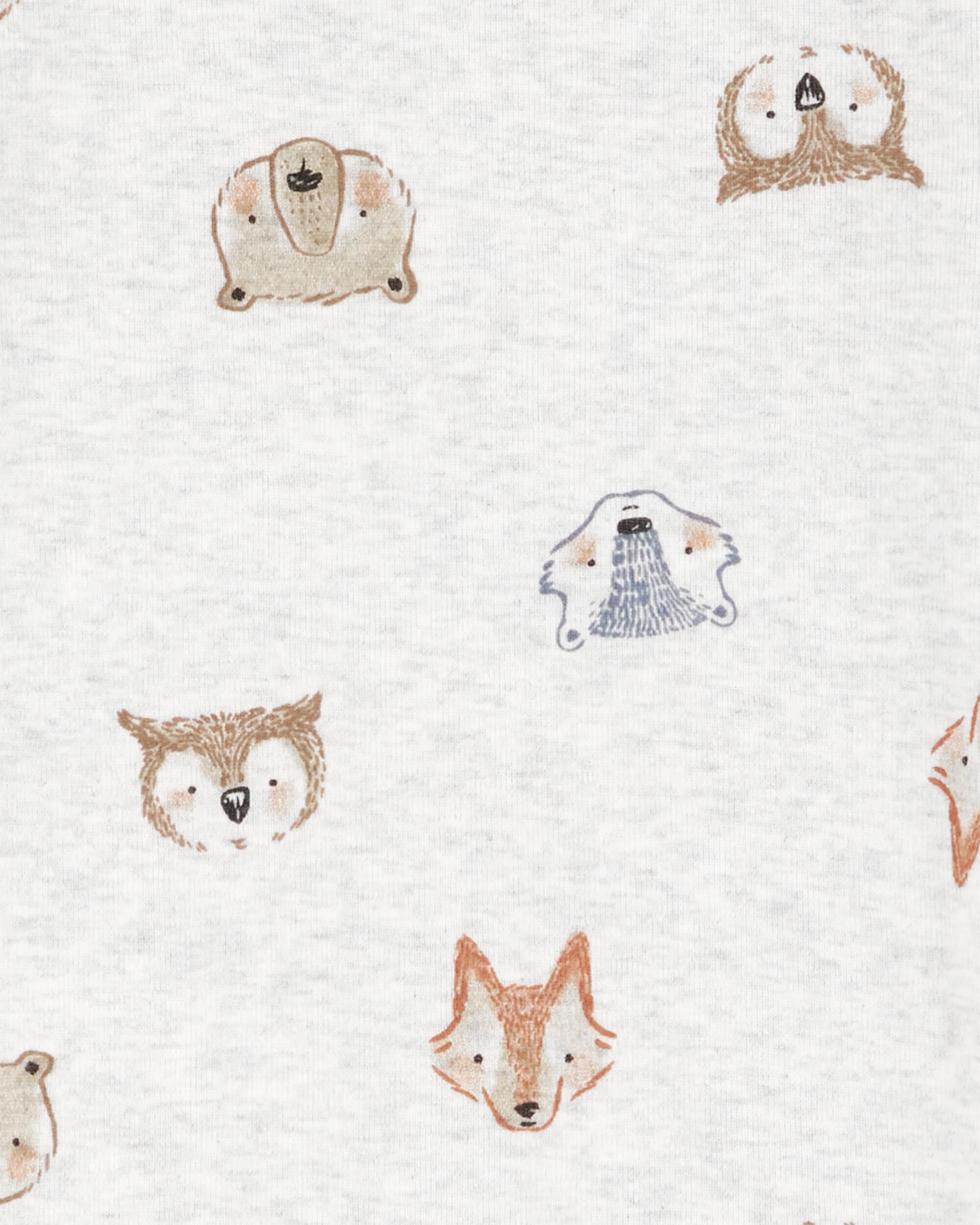 Baby 4 Piece Woodland Creatures Pyjamas