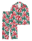 Toddler 2-Piece Christmas Coat Style Pyjamas, image 1 of 2 slides