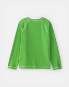 Boys Minecraft&reg; Rashguard - Green, image 2 of 3 slides