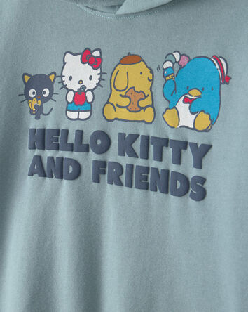 Girls Hello Kitty&reg; Fleece Hoodie - Blue, 