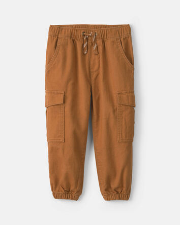 Toddler Boy Cargo Joggers &ndash; Khaki, 