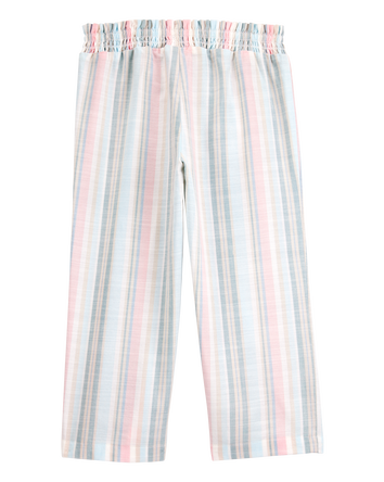 Toddler Striped Tie-Waist Pants, 