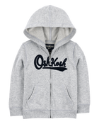 Toddler OshKosh Logo Zip Jacket, image 1 of 3 slides