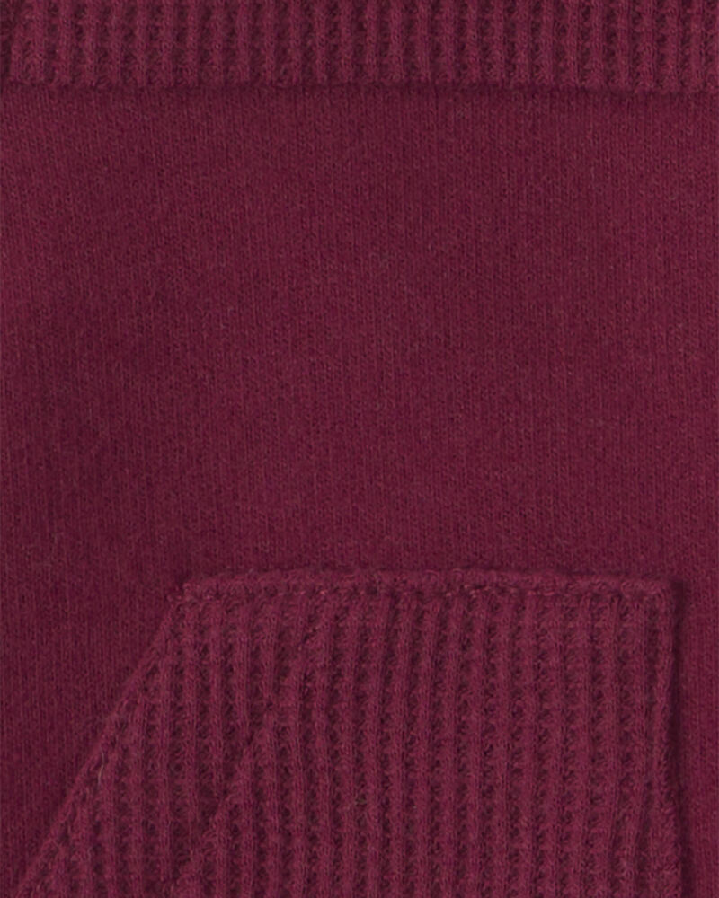 Baby Boy 3-Piece Corduroy Layering Set - Burgundy/Brown, image 3 of 6 slides