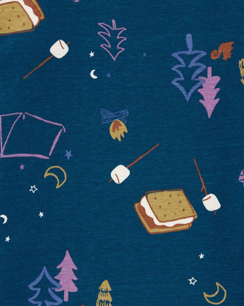 Kid 4-Piece S'mores 100% Snug Fit Cotton Pyjamas, image 2 of 4 slides
