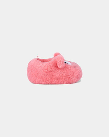 Filles - Pantoufles douillettes &agrave; th&egrave;me monstre - Rose, 