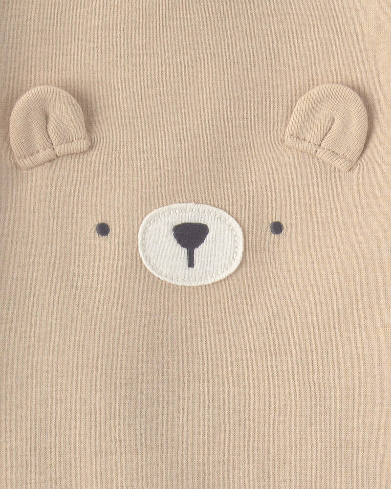 Baby 4-Pack Bear Long-Sleeve Bodysuits, image 2 of 6 slides
