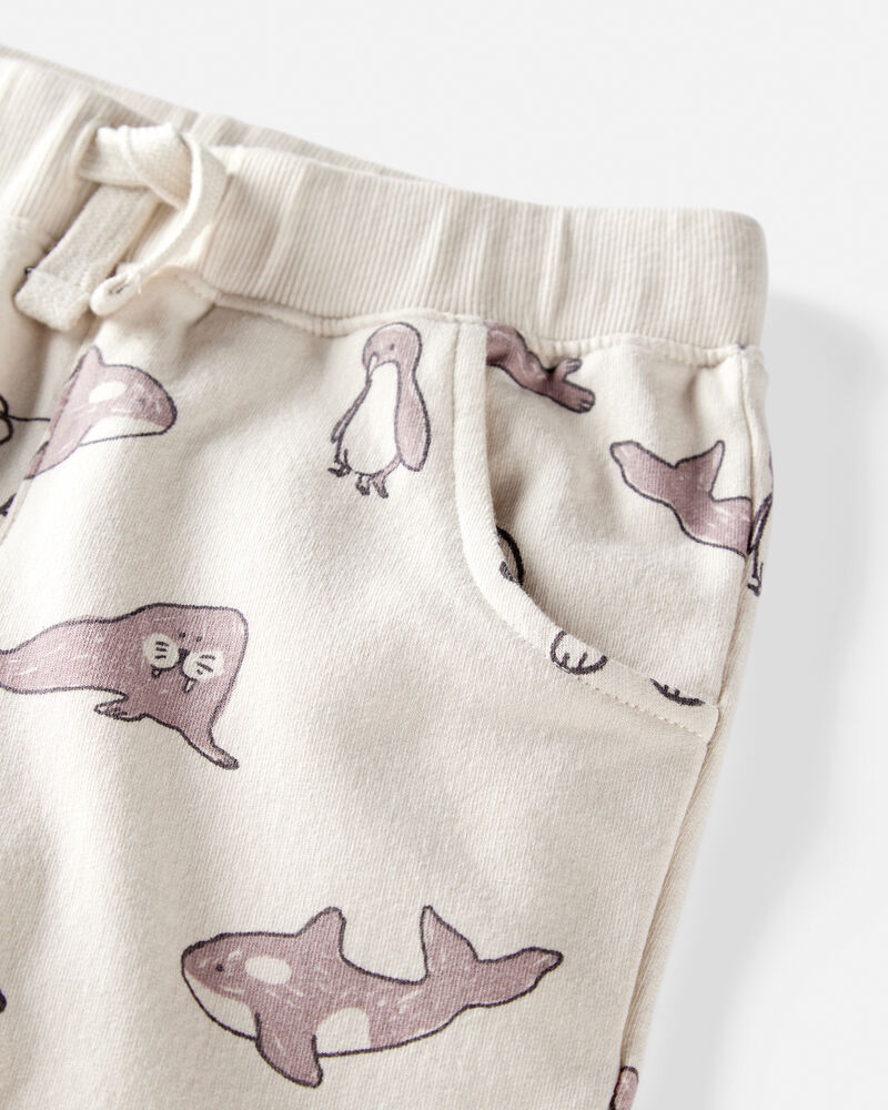 Baby 2-Piece Set Made with Organic Cotton in Artic Friends Print, image 3 of 5 slides
