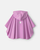 Tout-petit fille - Poncho de pluie Kombi - P&eacute;tales d&rsquo;orchid&eacute;e, image 2 sur 4 diapositives