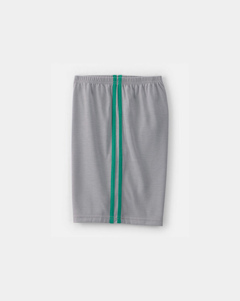 Gar&ccedil;ons - Pyjama ample 2 pi&egrave;ces &agrave; manches courtes, golf - Vert/Gris, image 2 sur 4 diapositives