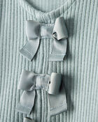 Baby Girl 2-Piece Long-Sleeve Tee & Pant Set - Green, image 2 of 4 slides
