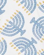 2-Piece Hanukkah 100% Snug Fit Cotton Pyjamas, image 2 of 3 slides