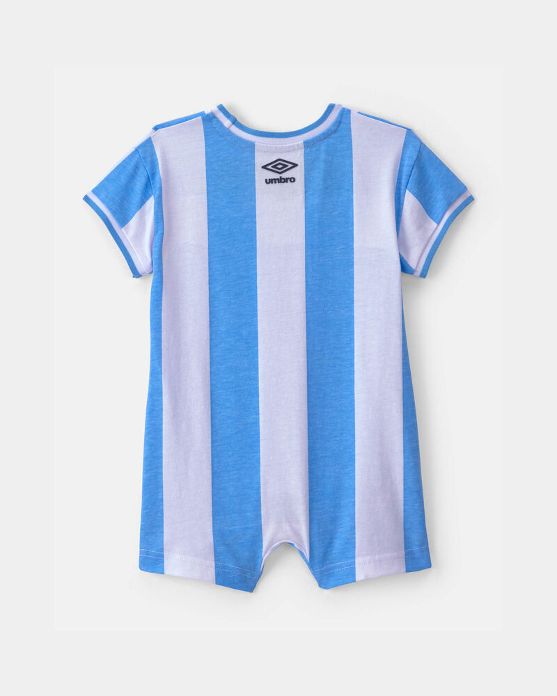 B&eacute;b&eacute; - Barboteuse de soccer Umbro de l&rsquo;Argentine - Bleu clair/Blanc, image 4 sur 6 diapositives