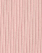 B&eacute;b&eacute; fille - Emballage 5 cache-couches manches courtes &agrave; motif floral - Rose/Ivoire, image 6 sur 6 diapositives