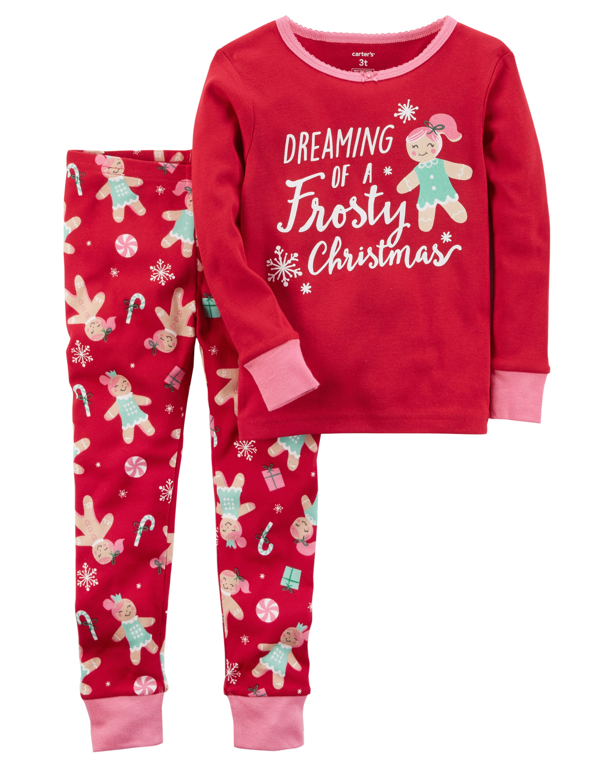 baby christmas pajamas carters