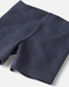 Baby Girl 2-Pack Organic Cotton Ribbed Cartwheel Shorts, image 2 of 5 slides