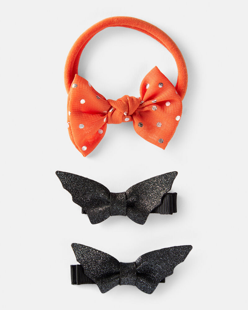 Baby 3-Piece Halloween Hair Accessories, image 1 of 2 slides
