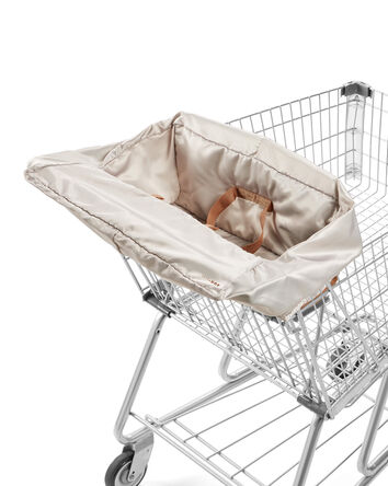 Take Cover Shopping Cart & Baby High Chair Cover - Oat, 